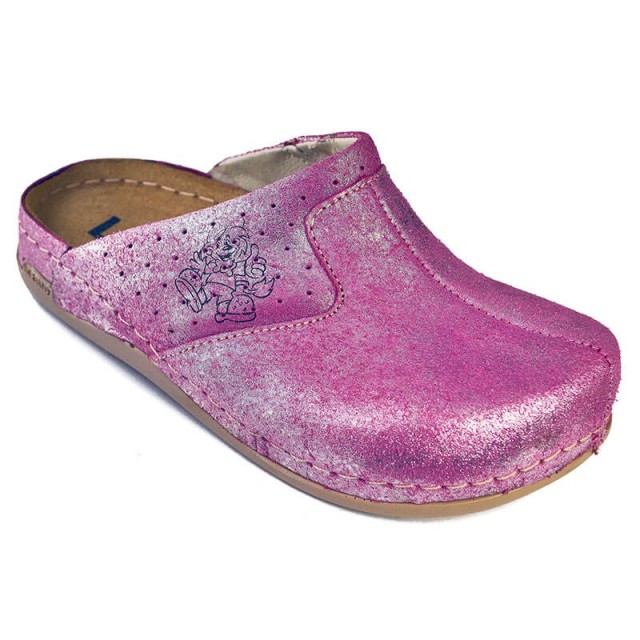 LEON DEČIJE KLOMPE 801 ROZE